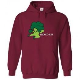 Brocco-Lee Punchin' Unisex Kids and Adults Pullover Hooded Sweatshirt for Boxing Lovers									 									 									